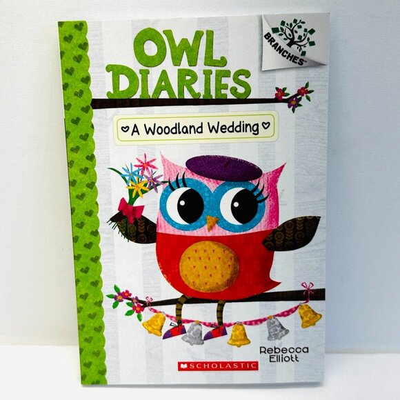 OWL DIARIES: A Woodland Wedding Paperback by Rebecca Elliott Brand New - Picture 1 of 6